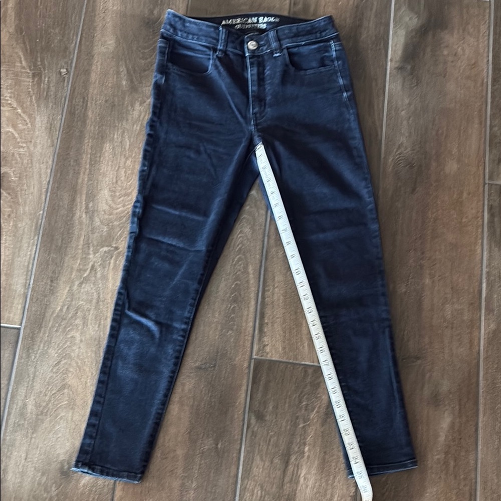 American eagle high rise jegging Dark Blue Skinny Jeans size 4